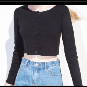 Brandy Melville black cardigan